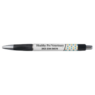 Stylo promotionnel vétérinaire avec empreintes de 