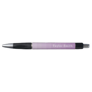 Stylo Purple Lavender Shades Nom du texte juvénile