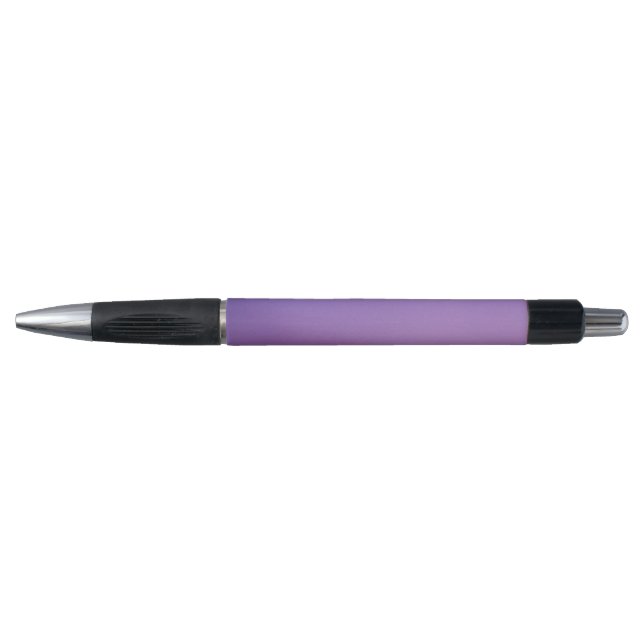 Stylo Purple Personnalisé Nom Monogramme Ballpoint (Devant)