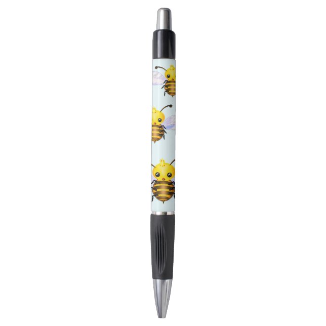 Stylo Queen Bee - Votre couleur - Texte (Devant (Vertical))