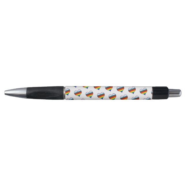 Stylo Rainbow Heart Motif (Devant)