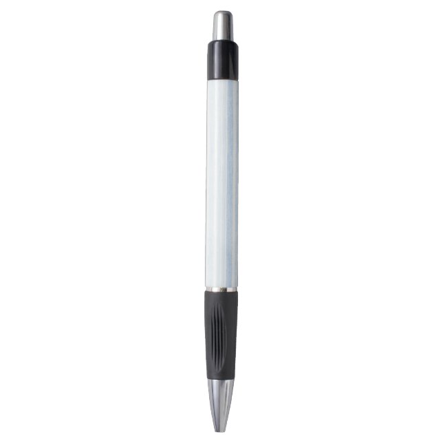 Stylo Rayures carreaux bleu clair blanc  (Devant (Vertical))