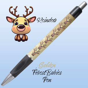Stylo Reindeer Cute Funny Deer Bois Animal 🦌 Or