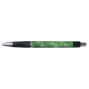 Stylo Reindees Noël Sur Vert