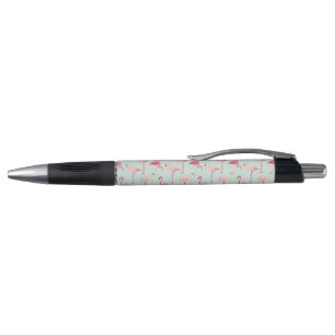 Stylo Rétro motif de Flamant rose