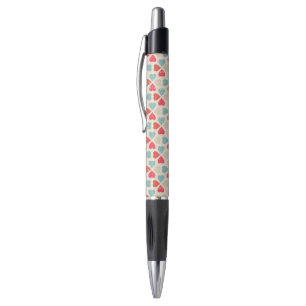 Stylo Rétro motif de Saint-Valentin