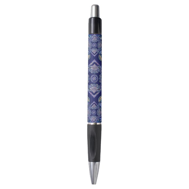 Stylo Rosace bleue (Devant (Vertical))