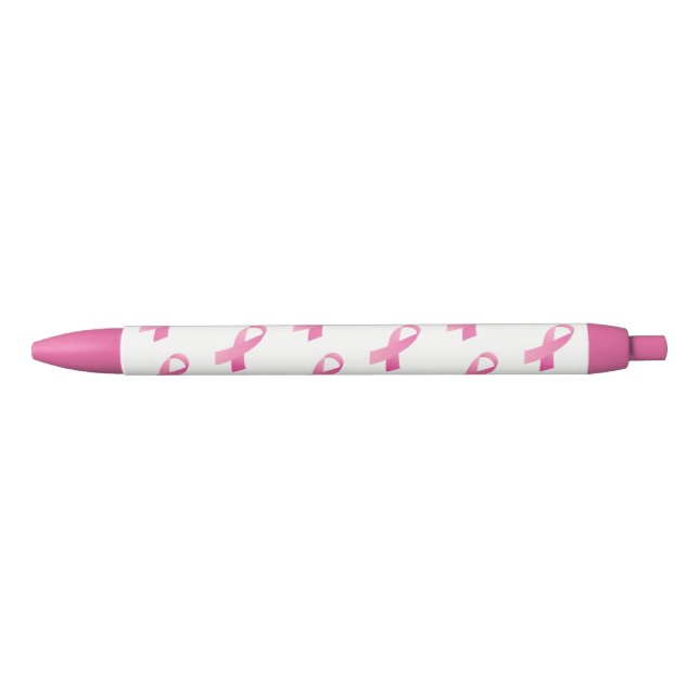 Stylo rose de ruban, Inck noir (Devant)