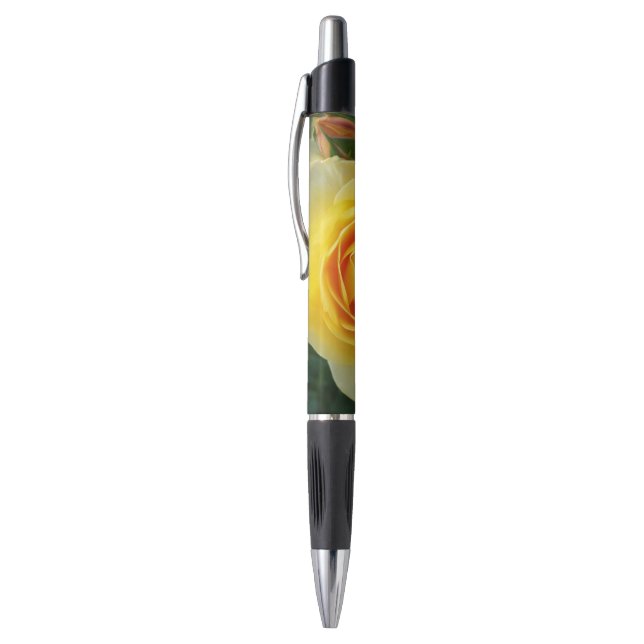 Stylo rose et rosebud (Haut (Vertical))
