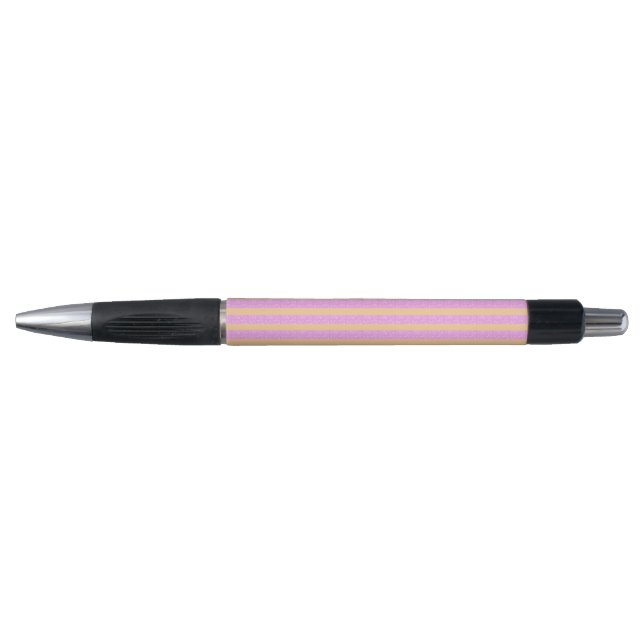 Stylo Rose Géométrique  (Devant)