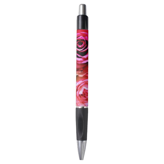 Stylo Roses florissants (Devant (Vertical))