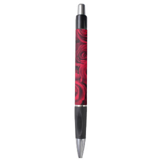 Stylo Roses rouge-foncé dramatiques