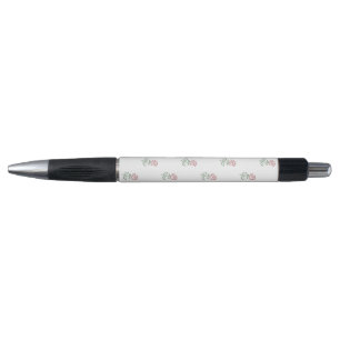 Stylo Roses Rouges, Motif De Roses, Fleurs