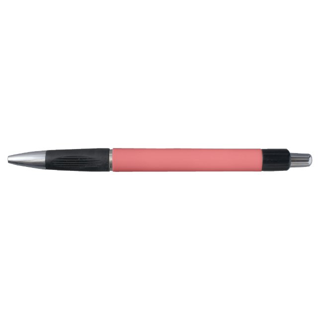 Stylo Rouge Clair Simple, Couleur Uni Rose Saumon (Devant)
