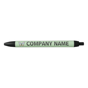 Stylo Rouge Logo et nom de l'entreprise
