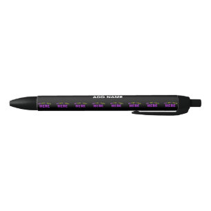 STYLO ROUGE MARQUE PERSONNALISABLE NOIRE VERIFIEE DE STYLE MOD
