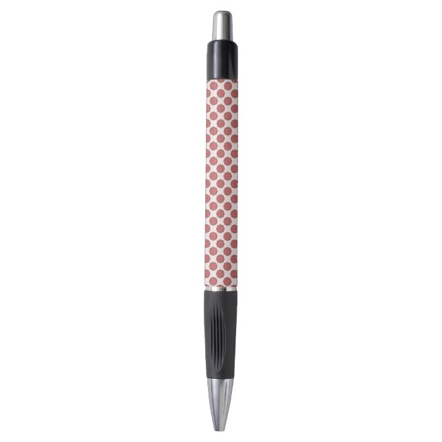 Stylo Ruban aux fleurs roses par Kenneth Yoncich (Devant (Vertical))