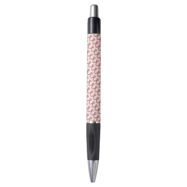 Stylo Ruban rose standard par Kenneth Yoncich (Devant (Vertical))