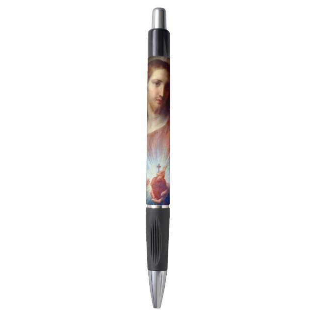 Stylo Sacré Coeur de Jésus (Devant (Vertical))