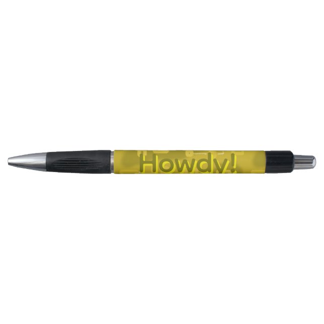 Stylo Salut Géométrique  (Devant)