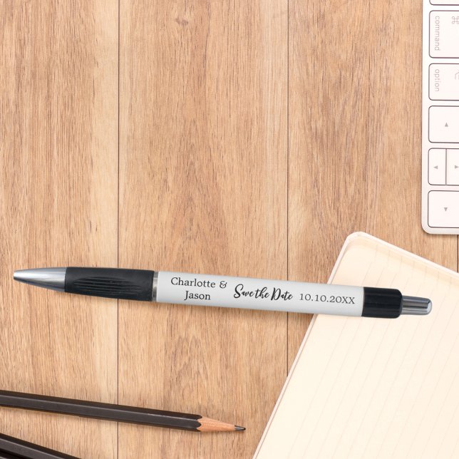 Stylo "Save the date" pour mariage (Créateur téléchargé)