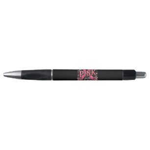 Stylo Sensibilisation au cancer du sein Je porte du rose