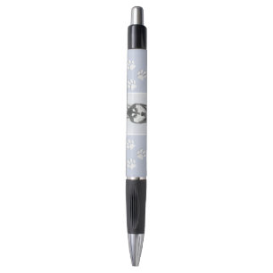 Stylo Sibérie Husky (noir et blanc) peint l'art du chie