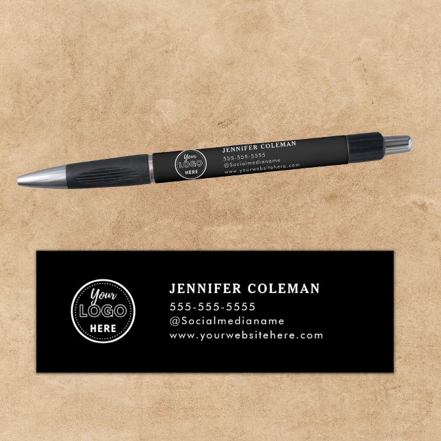 Stylo Site Web de Logo Promotionnel d'Image de Marque Pr (Créateur téléchargé)