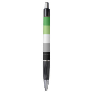 Stylo SlipperyJoe's Aromantic Pride Drapeau gay cadeaux