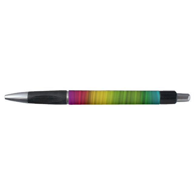 Stylo Spectre Impressionnant de Couleurs de Arc-en-Ciel (Devant)