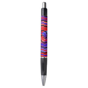Stylo Spirale contre le rouge et le bleu par Kenneth Yon