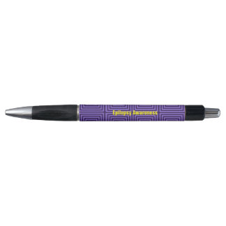 Stylo Spirale pourpre