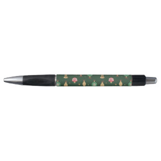 Stylo Style vintage Ornement de Noël Motif - Vert