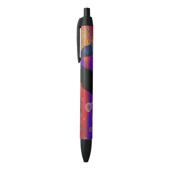 Stylo Stylisé Art Outback Autochtone Australien (Haut (Vertical))