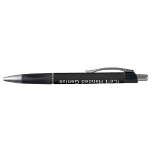 Stylo !Stylo noir génie à main gauche