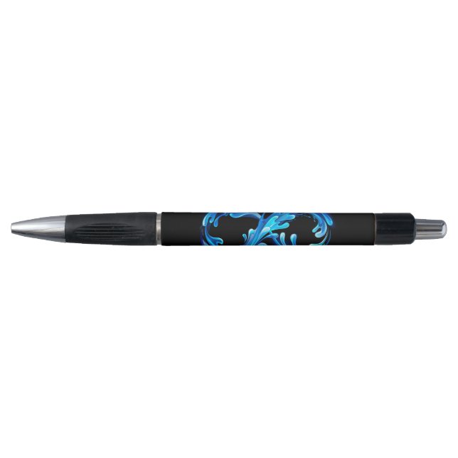 Stylo Symbole Infini d'Eau Claire et Froide (Devant)