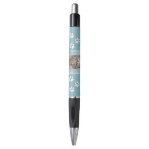Stylo Tabby Gris Peinture Chat - Cute Original Art Chat