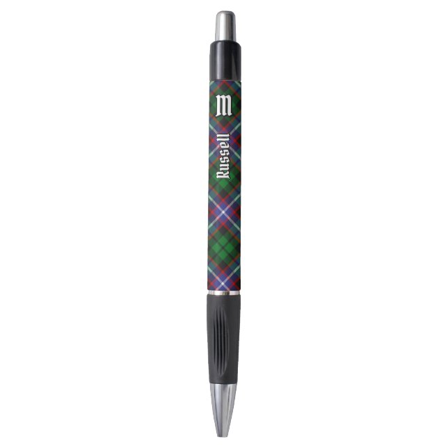 Stylo Tartan du clan Russell (Devant (Vertical))