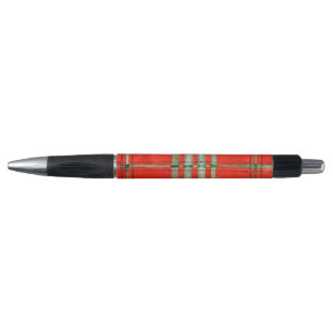 Stylo TARTAN ÉCOSSAIS ROUGE Emmy Pen