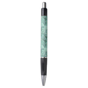 Stylo Tattoo flammes & cercles motif + votre backgr.
