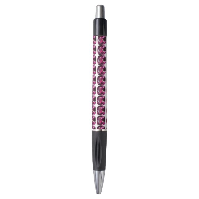 Stylo Tourmaline Gemstone rose (Devant (Vertical))