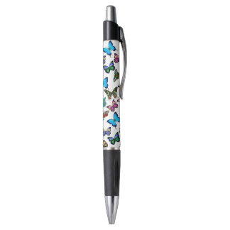 Stylo tropical exotique de papillons