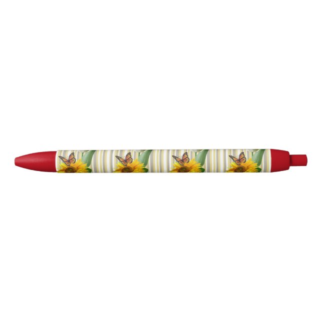 Stylo Tulipe blanche Bitfly (Devant)