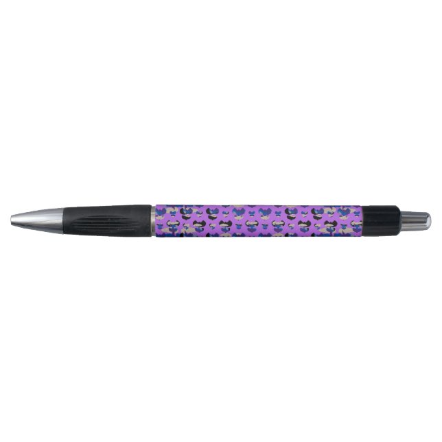 Stylo Tulipe de Flamme Céleste Contenue (Devant)