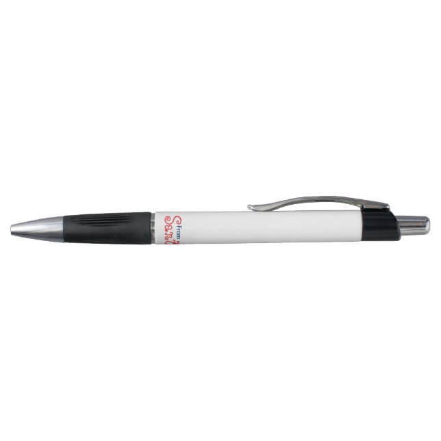 Stylo Turquoise Moyen Uni (Haut)