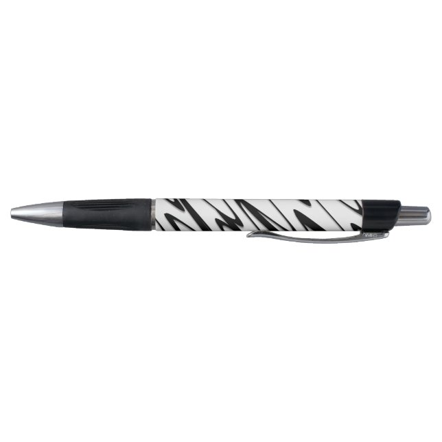 Stylo Un art moderne Abstrait de ligne énergétique (Bas)