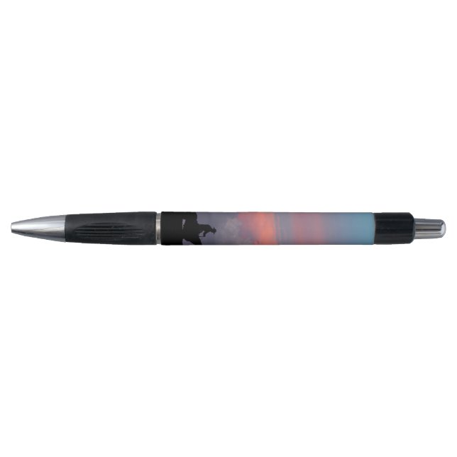 Stylo Un cavalier ; Un horizon  (Devant)