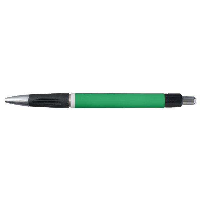 Stylo Un écran vert positionné sur un fond blanc (Devant)