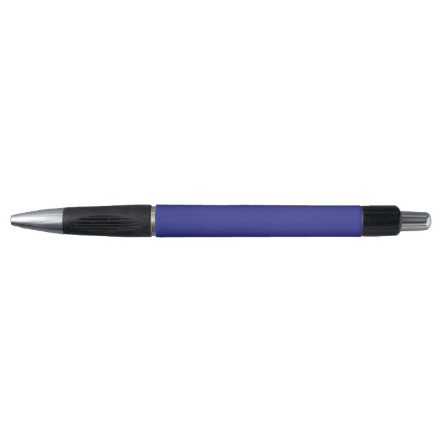 Stylo Un fond bleu présentant un carré blanc proéminent (Devant)