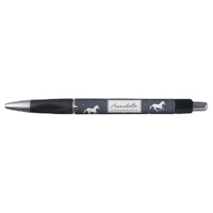 Stylo Unicorn Midnight Sky Motif personnalisé